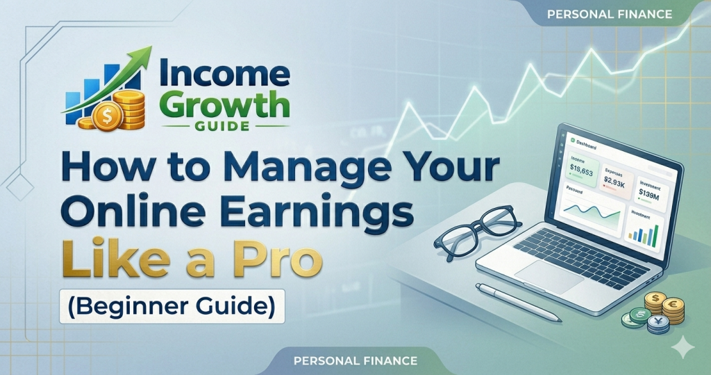  How to Manage Your Online Earnings Like a Pro (Beginner Guide)
