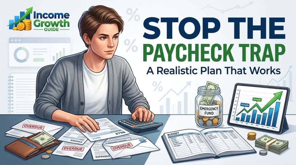 How to Stop the Paycheck Trap, A Realistic Plan That Works